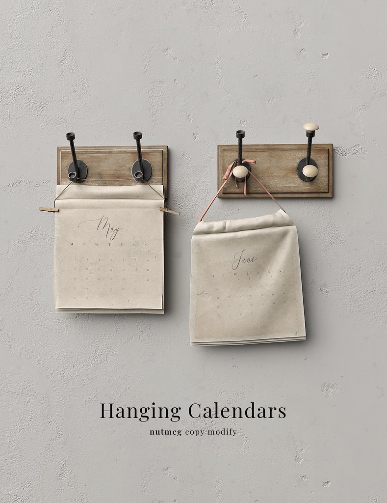 Nutmeg. Hanging Calendars @ Collabor88