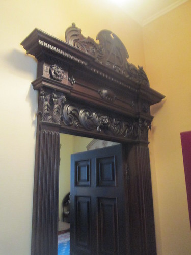 ornate door , Castle Fraser, Aberdeenshire