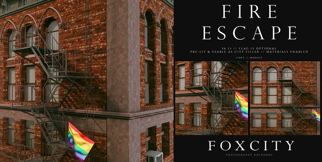 FOXCITY. Photo Booth - Fire Escape