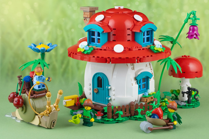 Mushroom House - LEGO Ideas Project