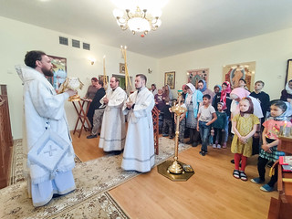 05.05.2022 | Божественная литургия в реабилитационном центре в Юрьево
