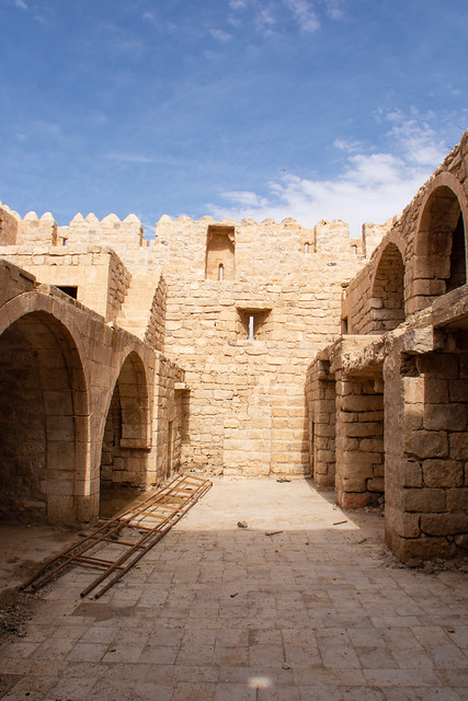 Qatrana Fort (Qasr al-Qatraneh) Hajj Pilgrim Fort 1559 Ottoman Courtyard (1)