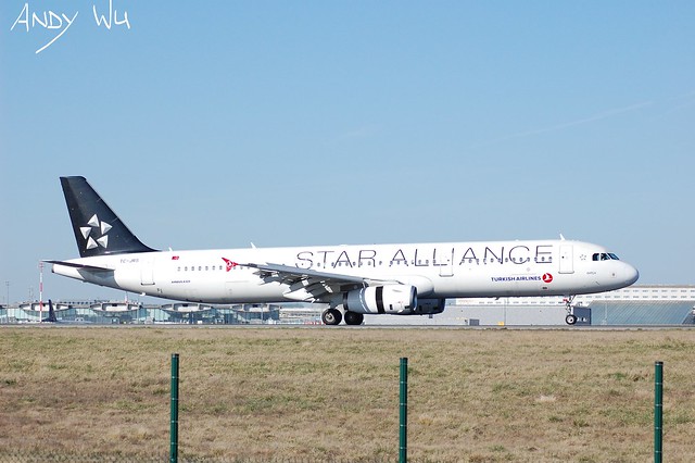 Airbus A321 Turkish Airlines Star Alliance Livery (02/26/2022)
