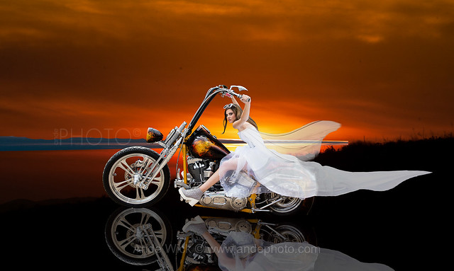 Bridal Wedding Bike