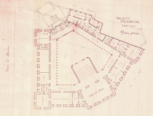 Plano 1960 Planta Principal