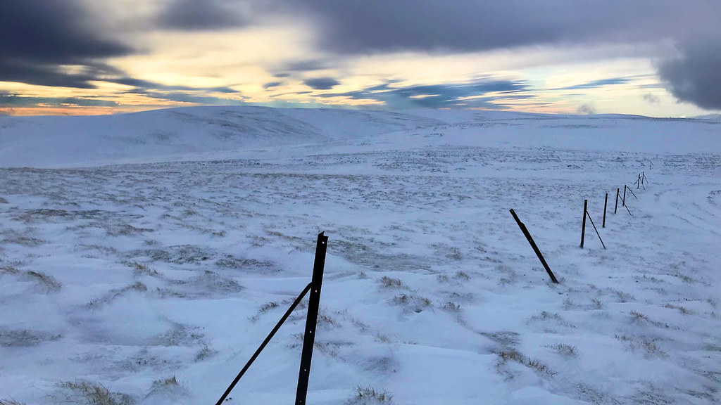 A' Bhuidheanach Bheag in winter