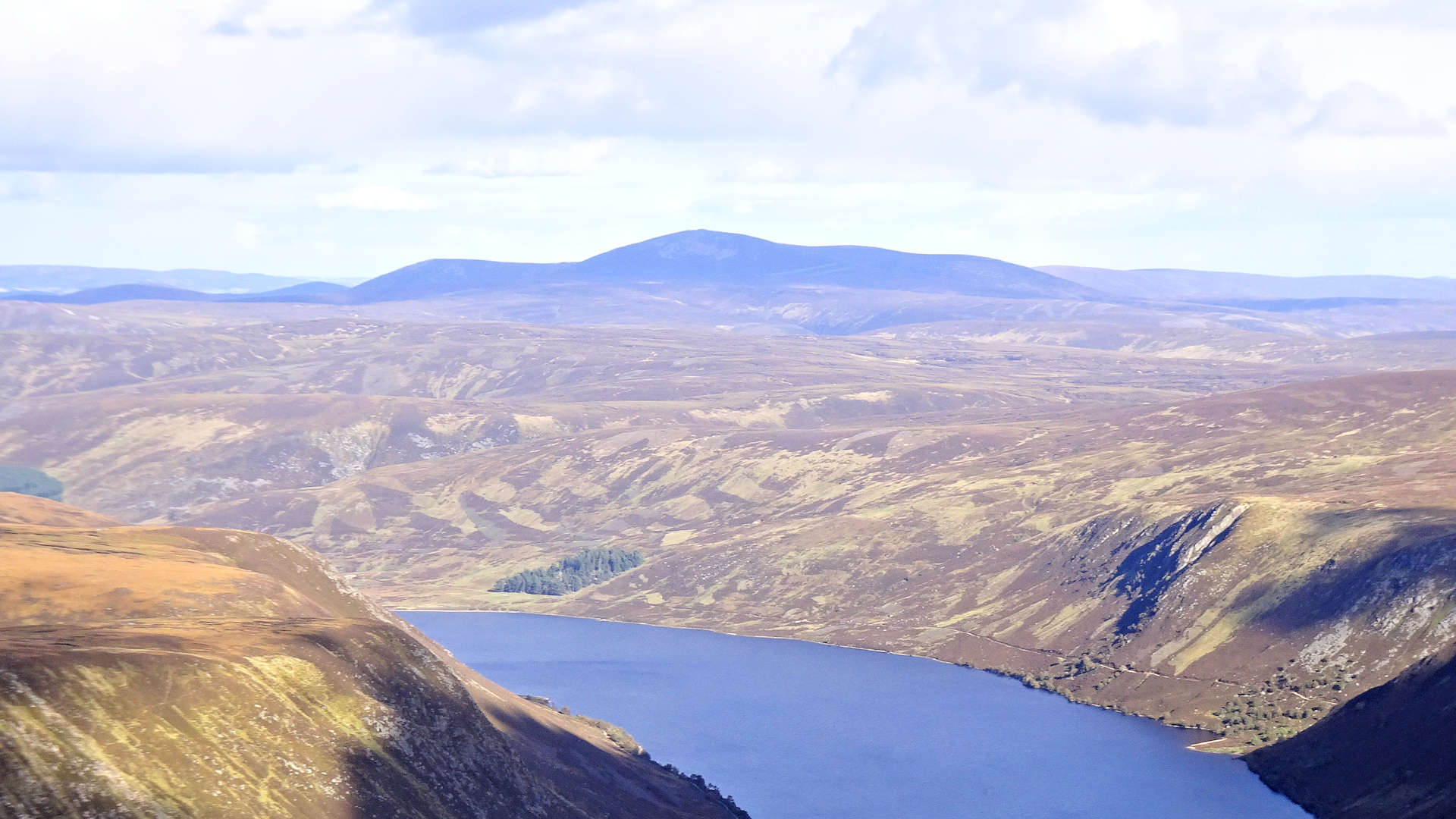 Mount Keen from Lochnagar