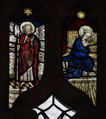 St Matthew and the Blessed Virgin at the Coronation of the Queen of Heaven