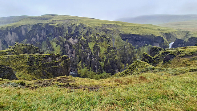 Fjadrargljufur Canyon aka feather river canyon nearby Kirkjubæjarklaustur in Southern Iceland