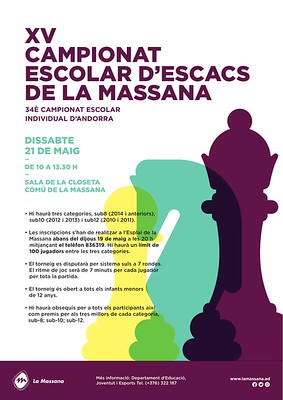 2022 Poster Escolar La Massana