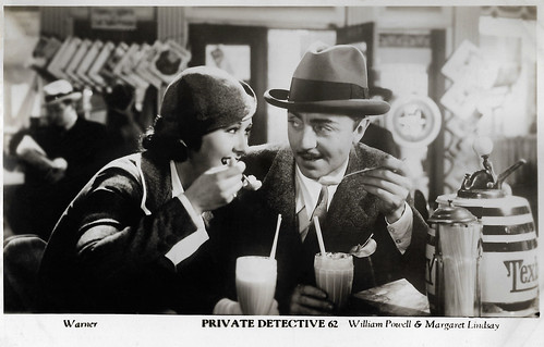Margaret Lindsay and William Powell in Private Detective 62 (1933)