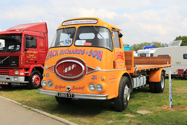 Jack Richards and Sons 1963 ERF KV 2865VT Peterborough Truckfest May 2022