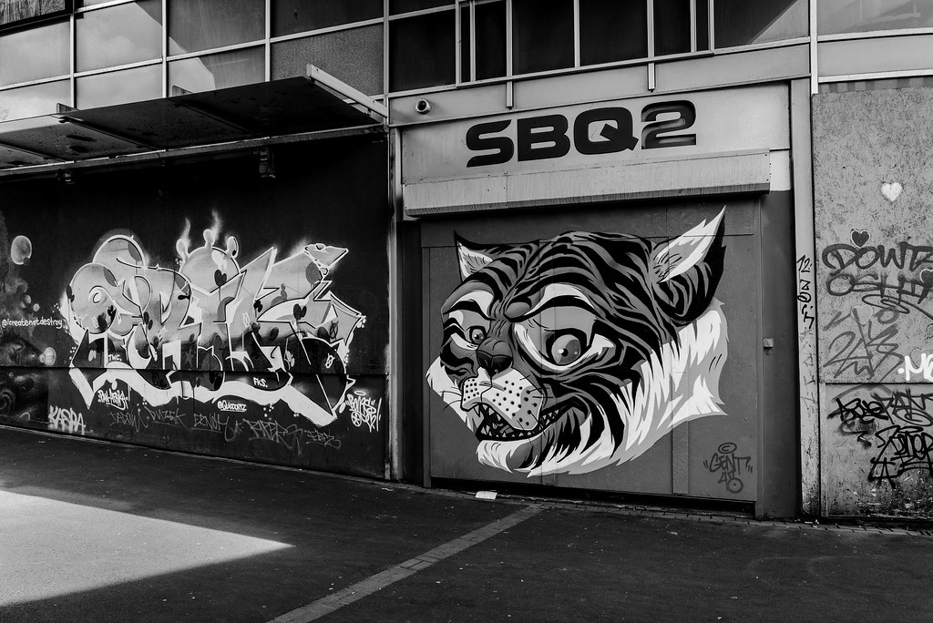 Street art, Hurst Street, Birmingham, England.