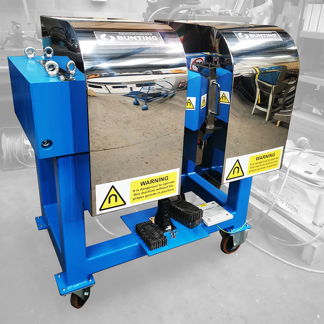 Bunting Laboratory Wet High Intensity Magnetic Separator (WHIMS)