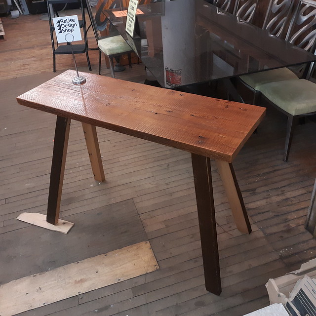 Sawhorse sofa Table May 2022