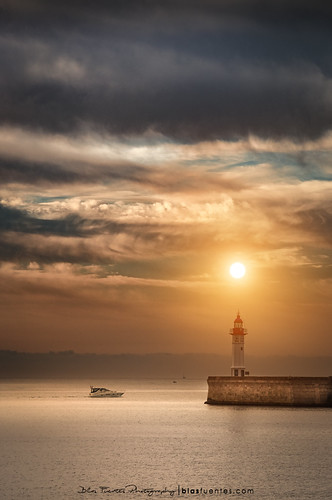 Faro en Almería by Blas Fuentes, faros faro farosdealmería lighthouse lighthouses sunset sunsets atardeceres andalucía