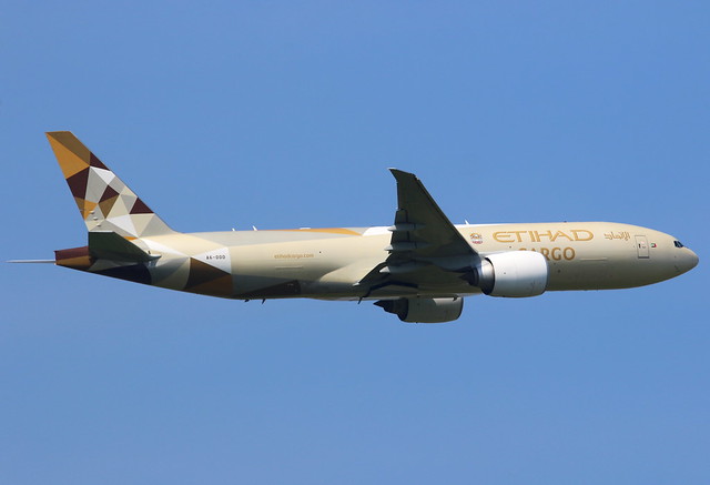 Etihad Cargo ٱلْاِتِّحَاد Boeing 777-FFX A6-DDD
