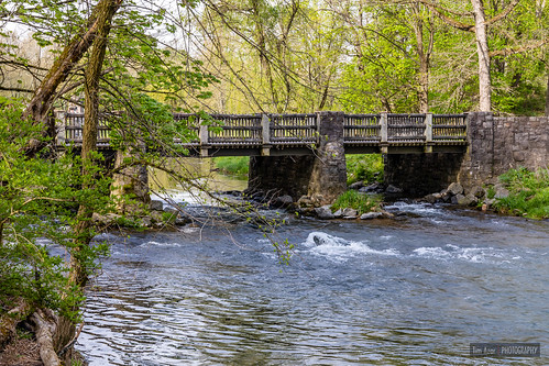 lehighparkway hdr spring robinhoodbridge landscape bridge pennsylvania allentown