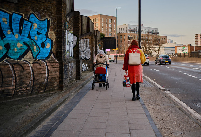 Two generations - Bromley-by-Bow, London