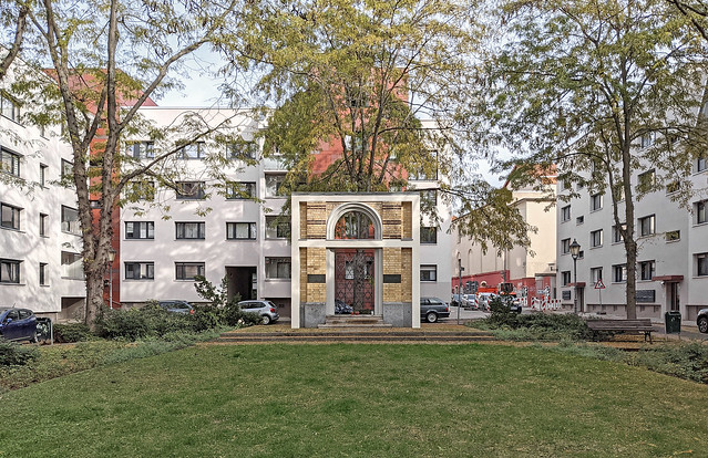 Halle/Saale - Gedenkstätte Portal Synagoge