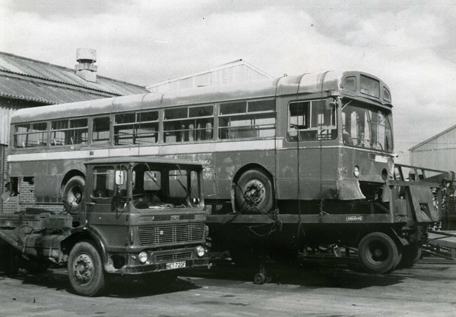 c1980 -  London Transport MBS559. Location C.F.Booth, near Aston.