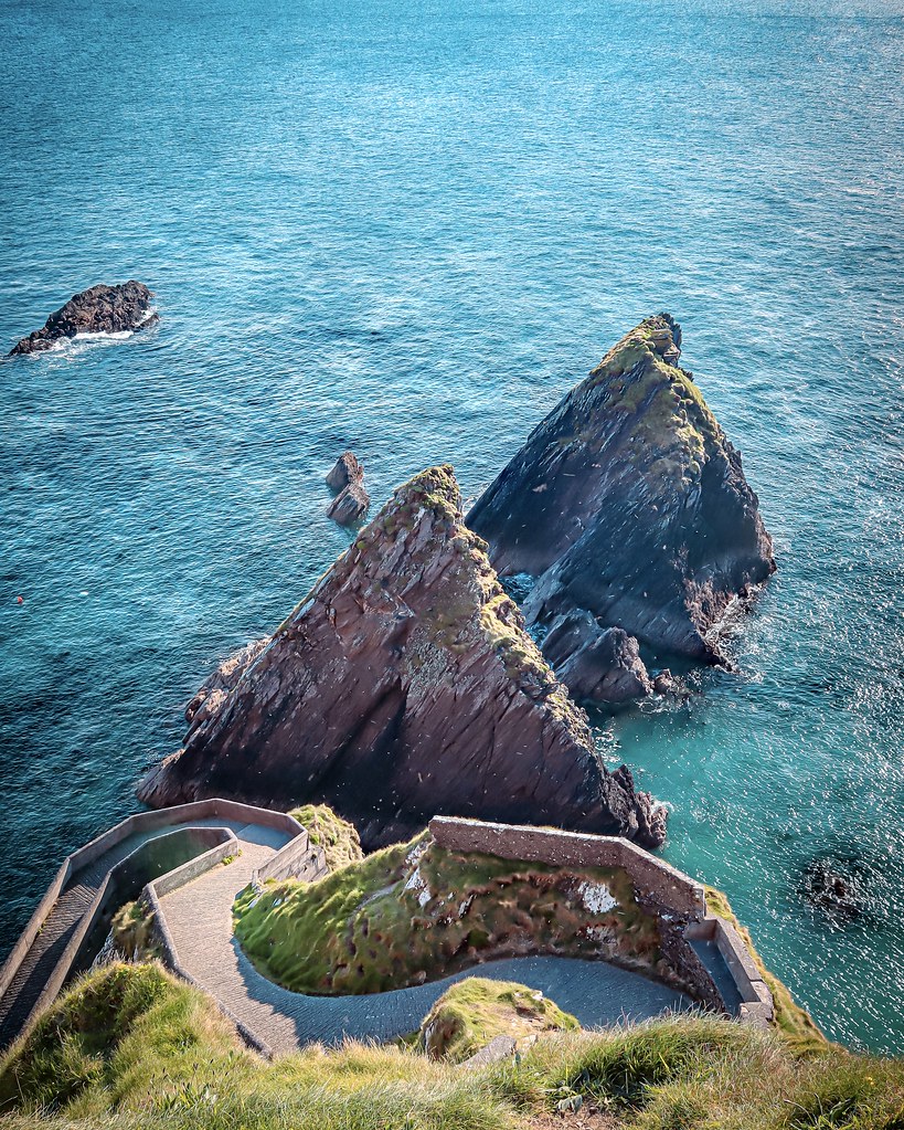 The famous Dunquin Pier in Co. Kerry