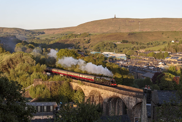 Over the Calderdale arches