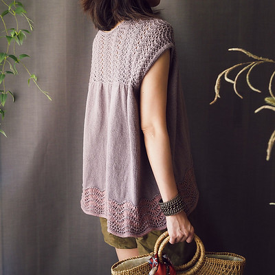 Gorgeous lace details on Irene Lin’s Ola Top