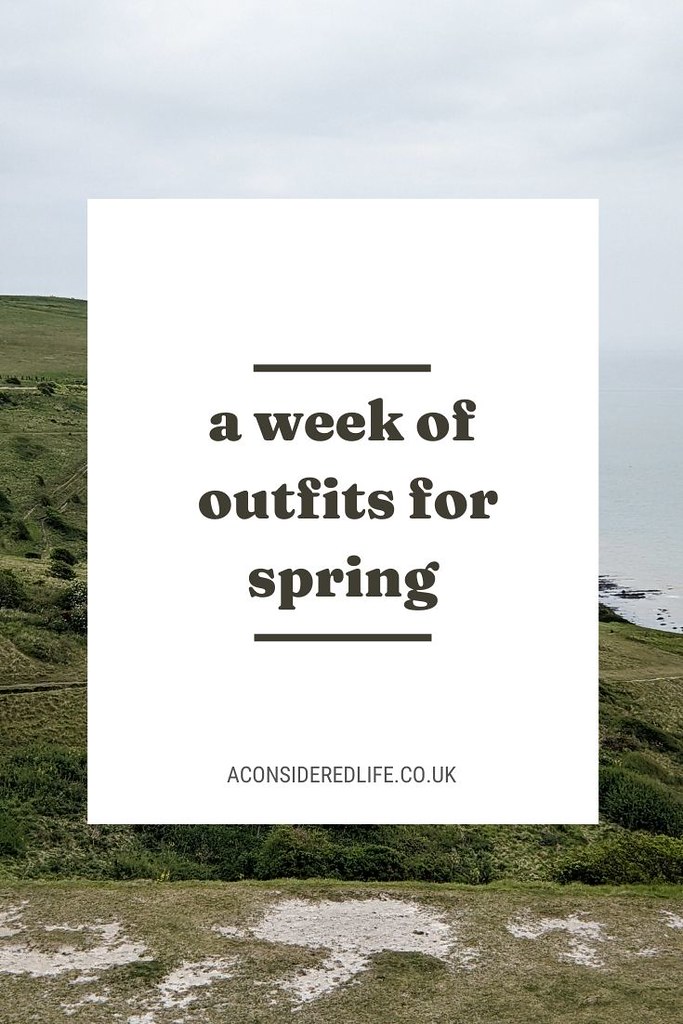A Week Of Sustainable Outfits: Spring