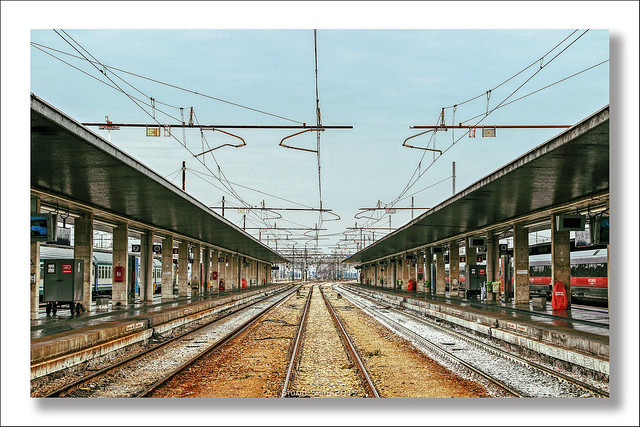 Platforms & Tracks, Stazione di Venezia Santa Lucia, Venice, Veneto, Italy