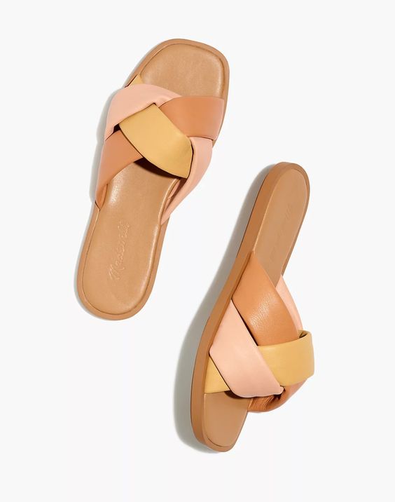 Madewell Jayna Braided Slide Sandals