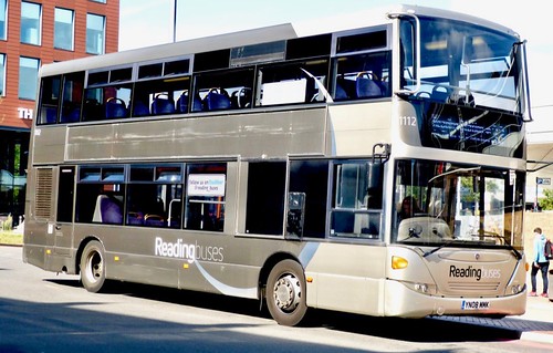 YN08 MMK ‘Reading buses’ No. 1112.  Scania N270UD / Scania Omnicity on Dennis Basford’s railsroadsrunways.blogspot.co.uk’