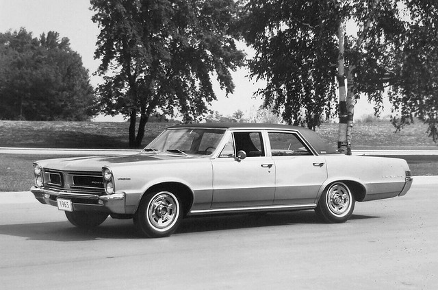 1965 Pontiac LeMans Sedan, August 1964 press photo