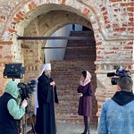 14 мая 2022, Митрополит Амвросий посетил Борисоглебский монастырь и принял участие в съемках фильма о преподобном Ефреме Новоторжском (Торжок)