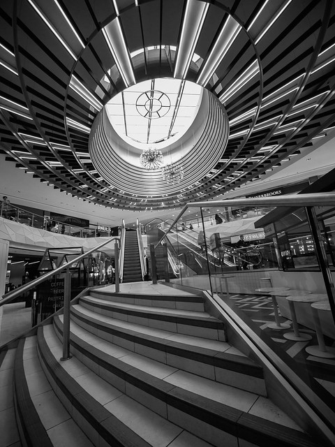 Arndale Centre Stairs and Ceiling Decor