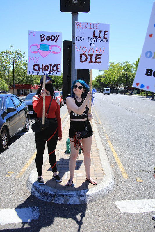 Bans Off Our Bodies Protest, Mountain View, CA  May 14, 2022