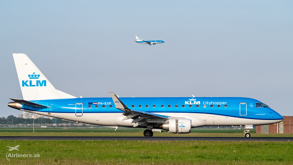 PH-EXP KLM Cityhopper Embraer ERJ-175STD