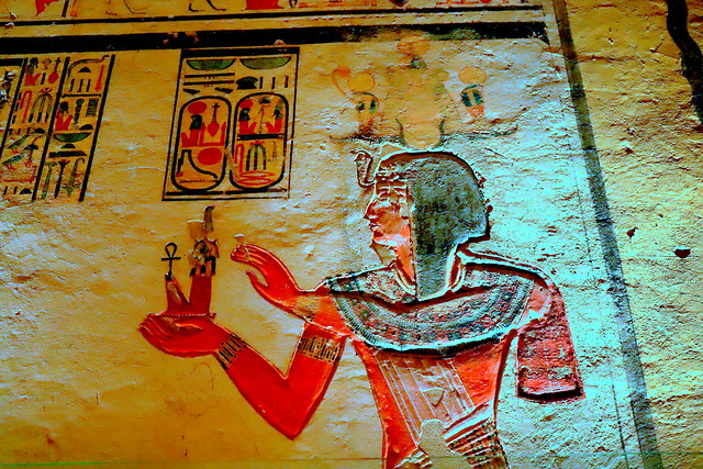 The tomb of Ramses IX