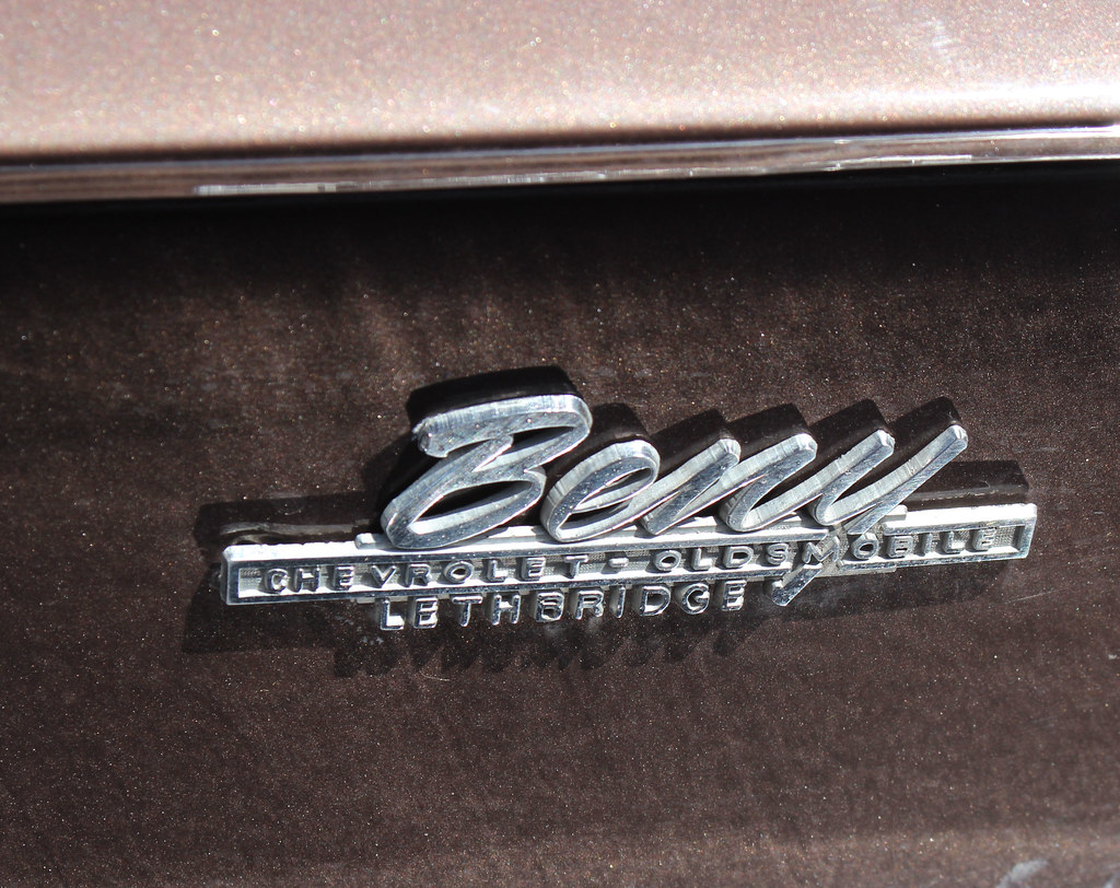 1964 Corvair Monza 4 door / Beny Chevrolet-Oldsmobile dealer badge