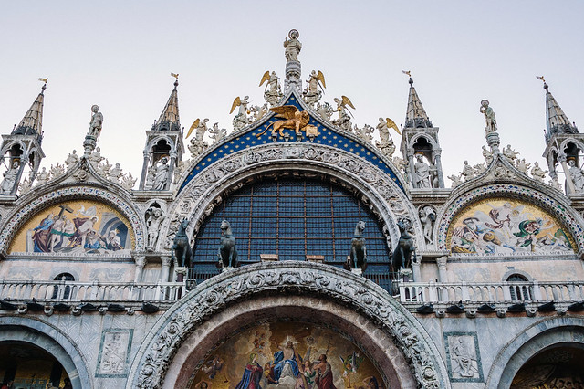 Saint Mark's Basilica in Venice Italy