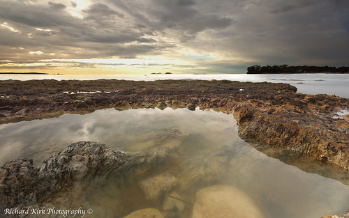 australia nsw batemansbay batehaven caseysbeach landscape seascape canon dawn sunrise sea beach coast rockpool coastline