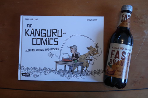 Fassbrause Cola & Orange zum Sammelband "Die Känguru Comics"