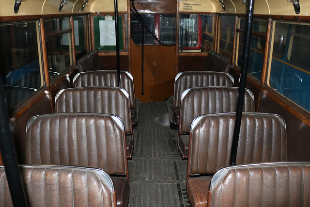 Trolleybus Interior: Maidstone Corporation Transport: 72 HKR11 Sunbeam W/Northern Coachbuilders