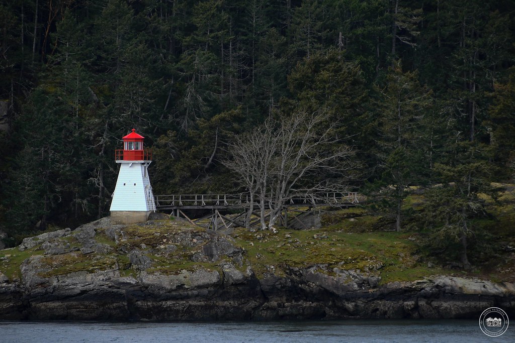 The PORTLOCK POINT LIGHTHOUSE c. 1895 - Provost Island