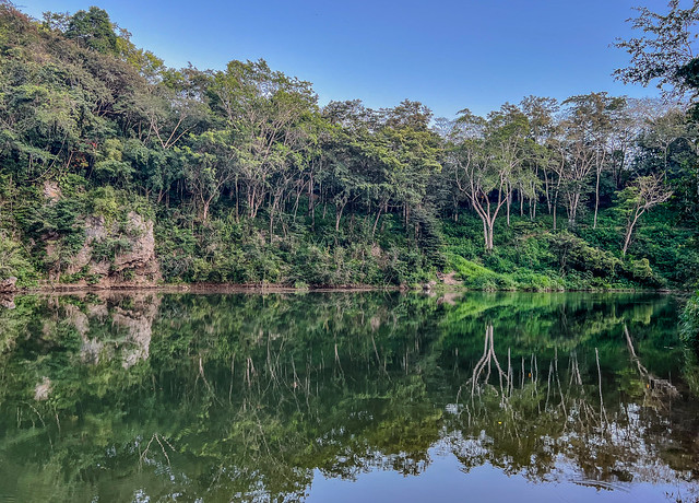 Belize Macal River at Sweetsongs Lodge near San Ignacio