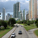 Autopista. Ciudad de Panamá, América Latina.