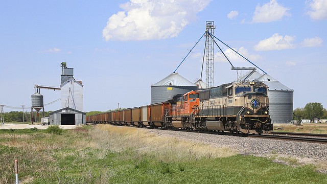 BNSF 9650 South - Ruby, Nebraska