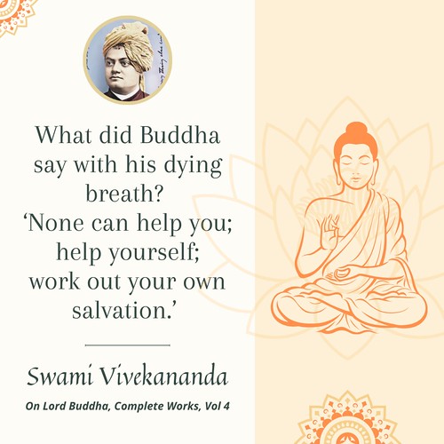 Quotation Swami Vivekananda on Lord Buddha