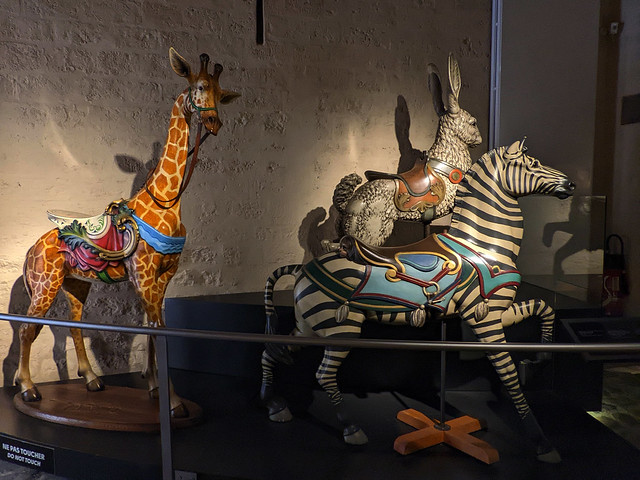 Carousel Animals Stable Museum Château de Chantilly