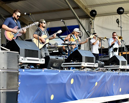 Honey Island Swamp Band on the Gentilly Stage. Photo by Michael White.